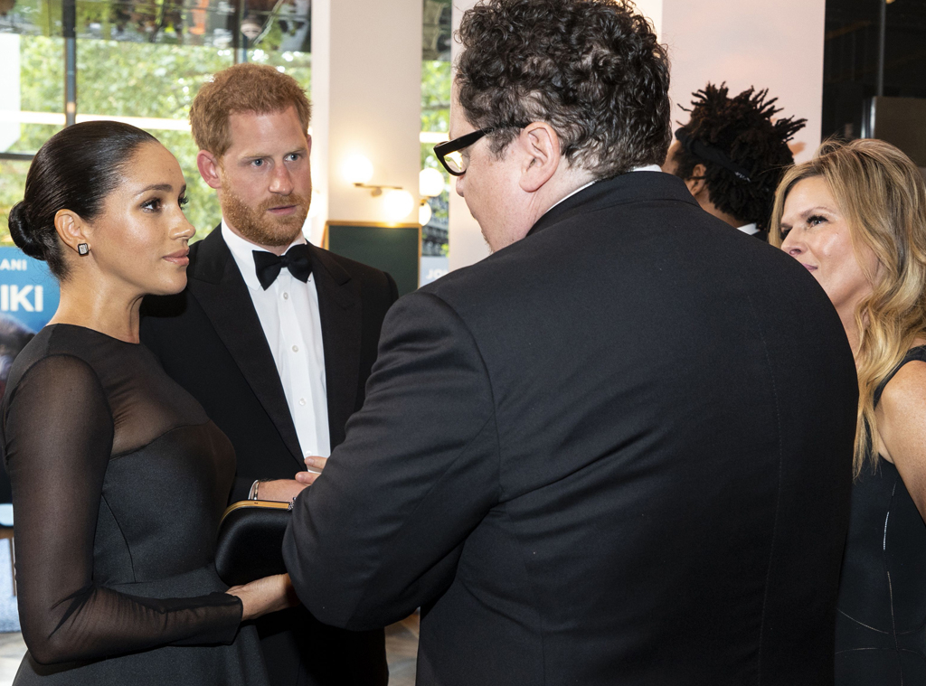 Prince Harry, Meghan Markle, Jon Favreau Prince Harry, Meghan Markle, Jon Favreau